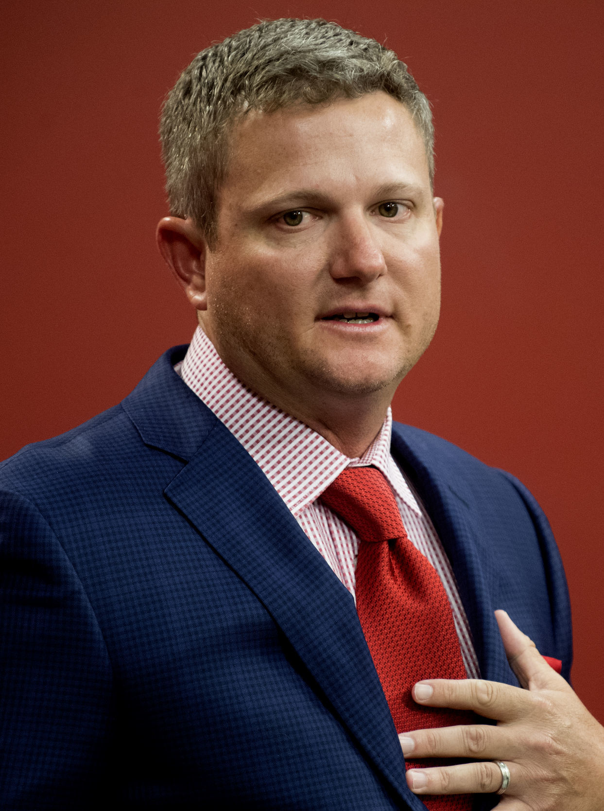 Huskers baseball coach Will Bolt, 6.20